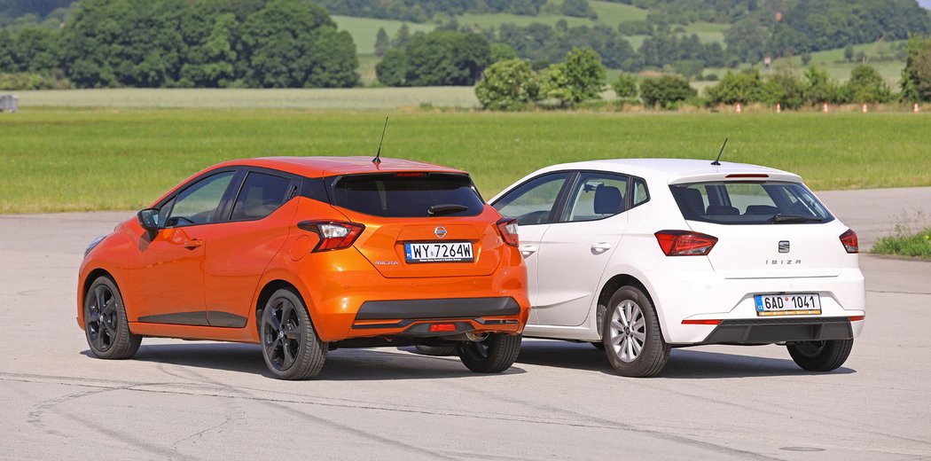 Nissan Micra 0.9 IG-T vs. Seat Ibiza 1.0 TSI