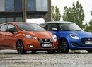 nissan suzuki testy srovnavacitesty malevozy