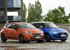 TEST Nissan Micra IG-T 90 vs. Suzuki Swift 1.0 BoosterJet SHVS – Dva revolucionáři