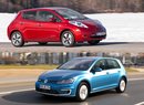 Nissan Leaf vs. Volkswagen e-Golf: Srovnání cen a výbav