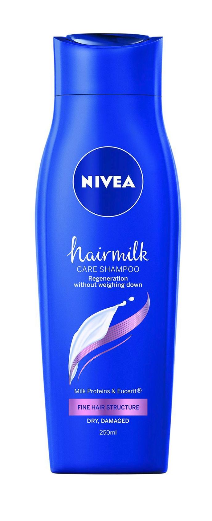 Šampon Hairmilk pro jemné vlasy, NIVEA, 250 ml, 78 Kc