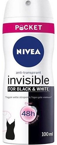 Nivea Antiperspirant Invisible For Black and White