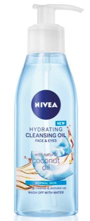 Čisticí olej pro normální pleť Cleansing Oil Hydrating Coconut, Nivea, 134 Kč (150 ml)