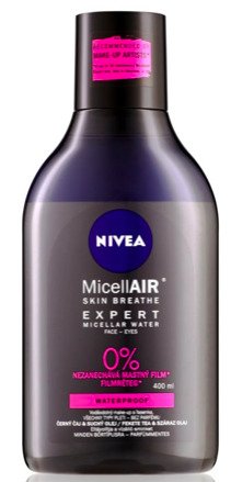 Dvoufázová micelární voda MicellAir Expert, Nivea, 164 Kč (400 ml)