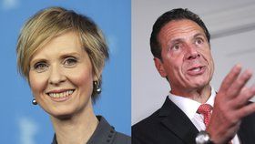 Cynthiu Nixon porazil ve volbách stávající guvernér New Yorku Andrew Cuomo.