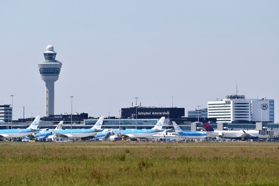 Letiště Schiphol v Amsterdamu