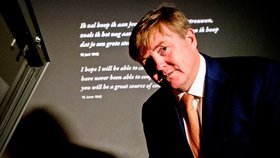 Nizozemský král Willem-Alexander otevřel zrekonstruované muzeum Anny Frankové