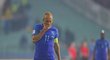 Zklamaný kapitán Nizozemska Arjen Robben po prohře v Bulharsku