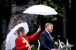 Nizozemský král Willem-Alexander se omluvil při pietní akci za roli své země v otroctví (1.7.2023).