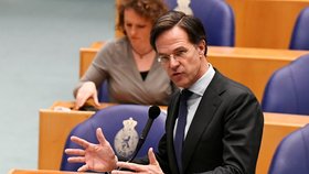 Nizozemský premiér Mark Rutte