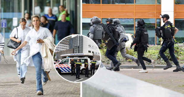 Střelba v nemocnici v Rotterdamu: Při útoku zemřelo několik lidí!