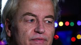 Lídr krajně pravicové Strany pro svobodu (PVV) Geert Wilders.