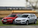Opel Astra ST vs. Škoda Octavia Combi – Česká, nebo evropská jednička?