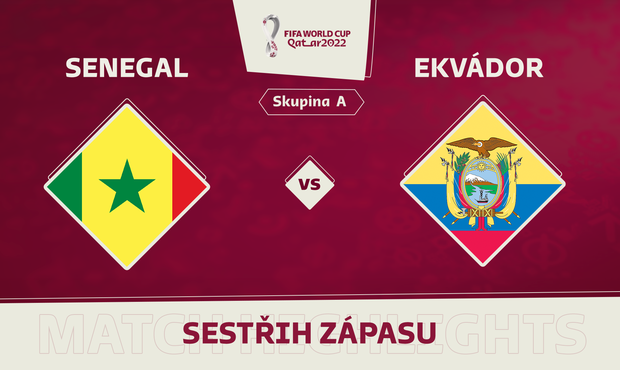 SESTŘIH: Ekvádor - Senegal 1:2. Afričané postupují, Valencia a spol. končí