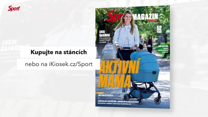 Sport Magazín: aktivní máma Šafářová i trenéři a plakát šampiona UFC Sport Magazín: aktivní máma Šafářová i trenéři a plakát šampiona UFC