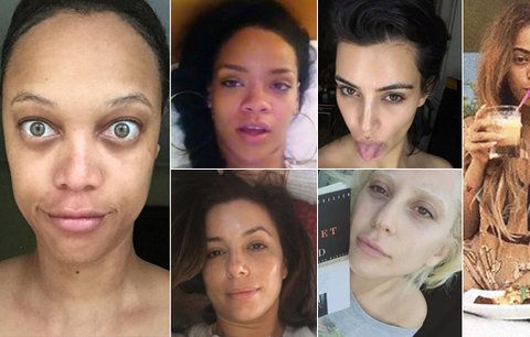 Eva Longoria, Beyoncé nebo Heidi Klum po ránu bez make-upu: Poznali byste je?