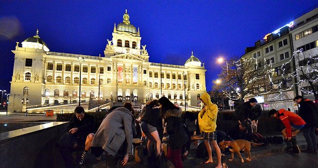 No Pants Subway Ride Prague 2019