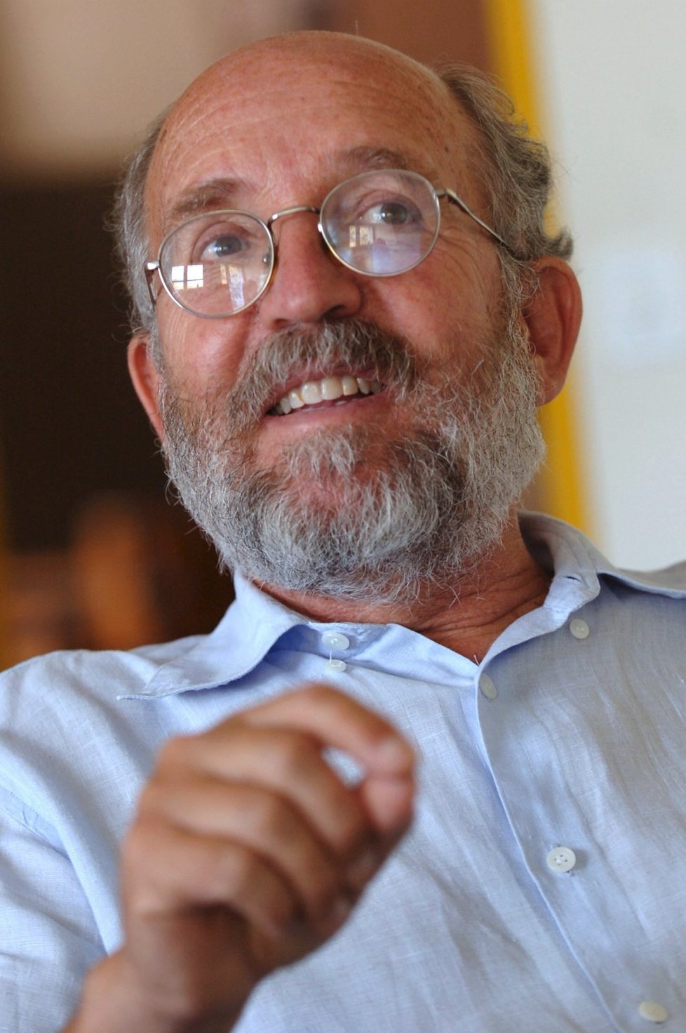 Nobelova cena za fyziku udělena za výzkum evoluce vesmíru. Na snímku Michel Mayor.