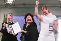 Nobelovu cenu míru dostali bojovníci proti jaderným zbraním. Oceněná přežila Hirošimu