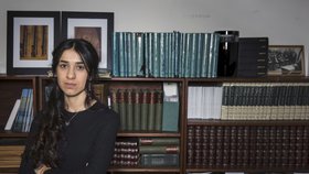 Aktivistka irácké komunity jezídů Nadja Muradová.