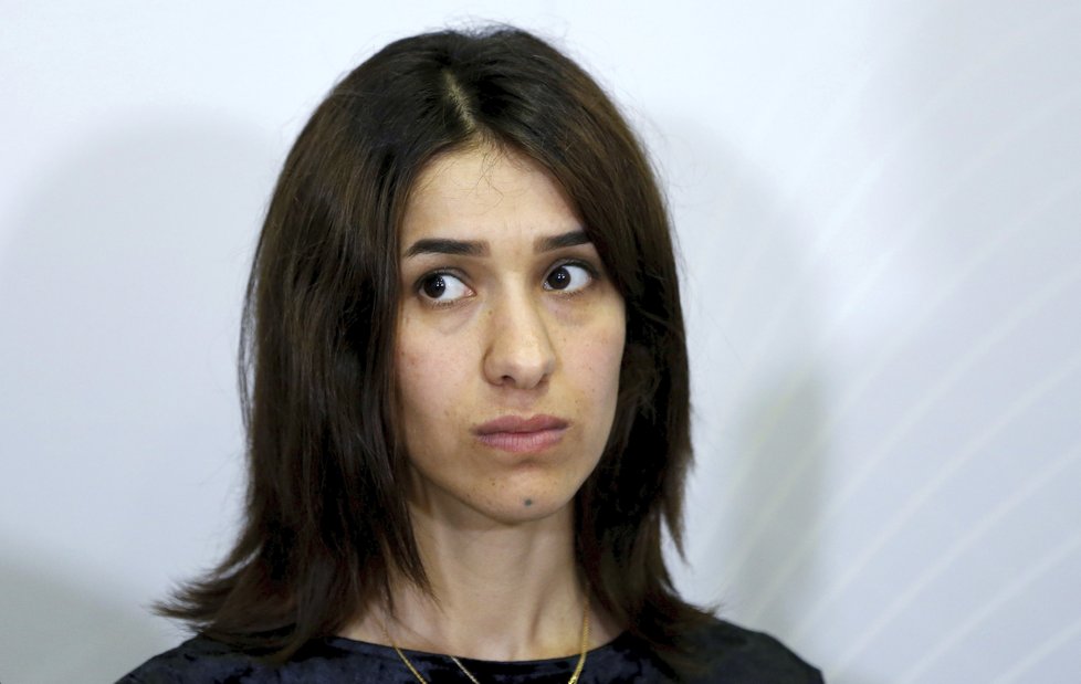 Aktivistka irácké komunity jezídů Nadja Muradová.