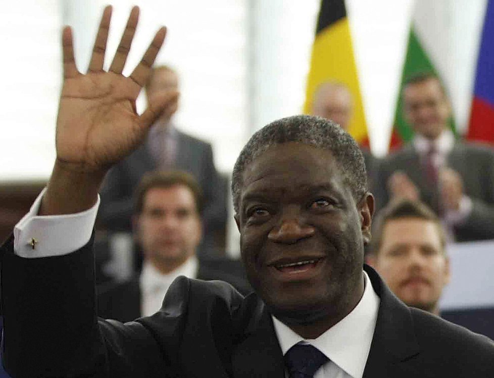 Konžský lékař Denis Mukwege.