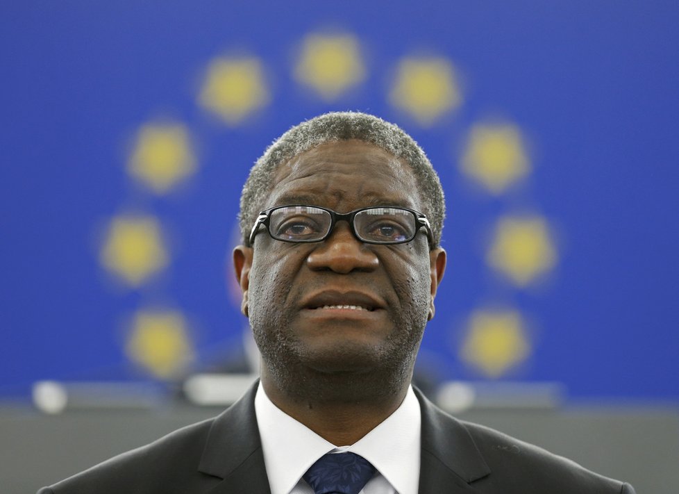 Konžský lékař Denis Mukwege.
