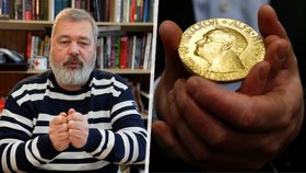 uský novinář vydraží svoji Nobelovu cenu a výtěžek věnuje ukrajinským běžencům