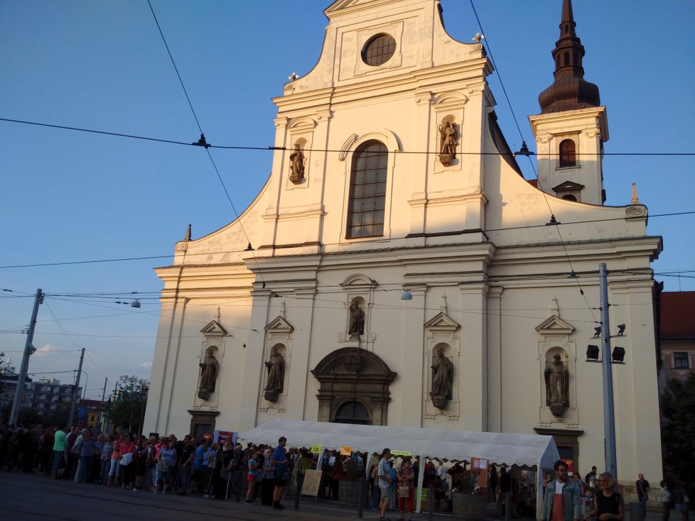 Kostel svatého Tomáše byl ústředním svatostánkem letošního ročníku.