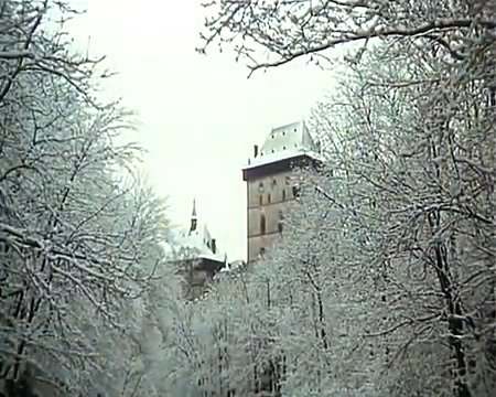 Hrad Karlštejn v hudební komedii Noc na Karlštejně