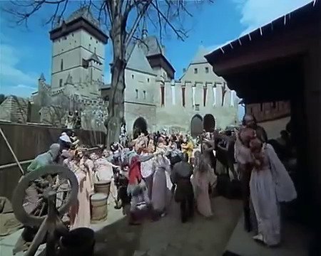 Hrad Karlštejn v hudební komedii Noc na Karlštejně