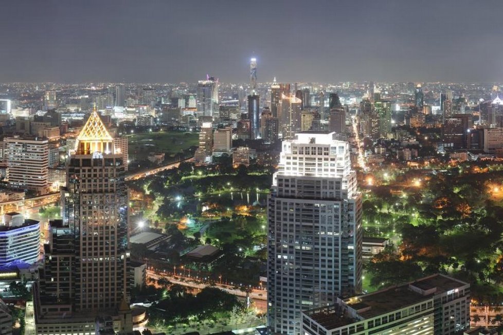 Noční Bangkok