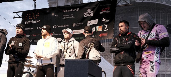 Zprava: cyklista Jiří Ježek, MMA bojovníci Jan Malach, Tomáš Fiala, David Dvořák, Pavel Simandl a David Kozma