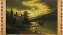 Adolf Chwala: Noční krajina (nokturna tvoří jednu část výstavy)