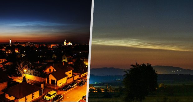Noční svítící oblaka okouzlila Česko! Kdy a jak krásný jev pozorovat?