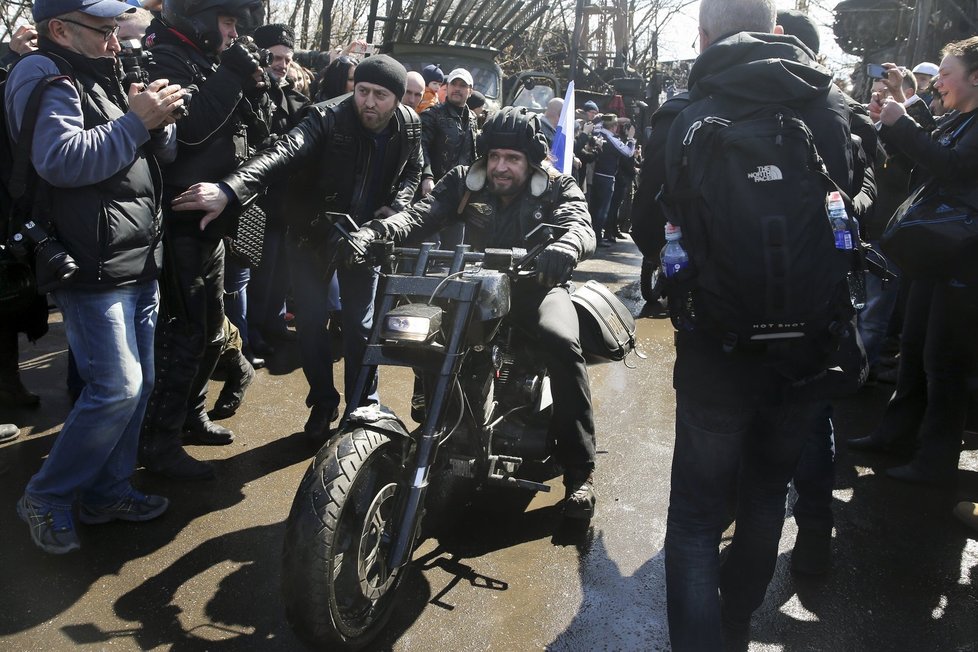 Šéf ruského motorkářského klubu Noční vlci Alexander Zaldostanov