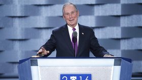 Sjezd demokratů ve Philadelphii: Michael Bloomberg
