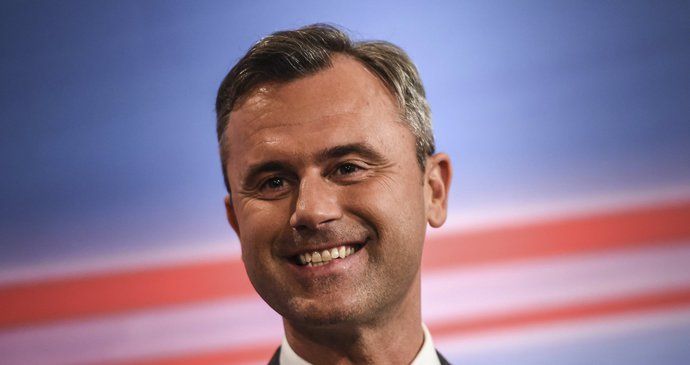 Norbert Hofer coby prezidentský kandidát rakouských Svobodných (FPÖ)