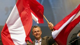 Norbert Hofer coby prezidentský kandidát rakouských Svobodných (FPÖ)