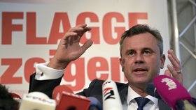 Norbert Hofer, který za nacionalisticky orientovanou Svobodnou stranu Rakouska (FPÖ) kandiduje na rakouského prezidenta.