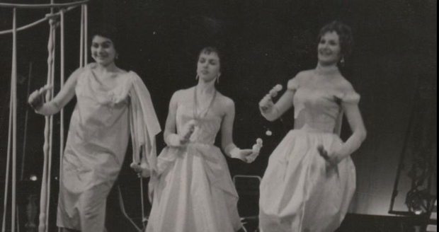 Norbertova maminka (vlevo) bývala tanečnice.