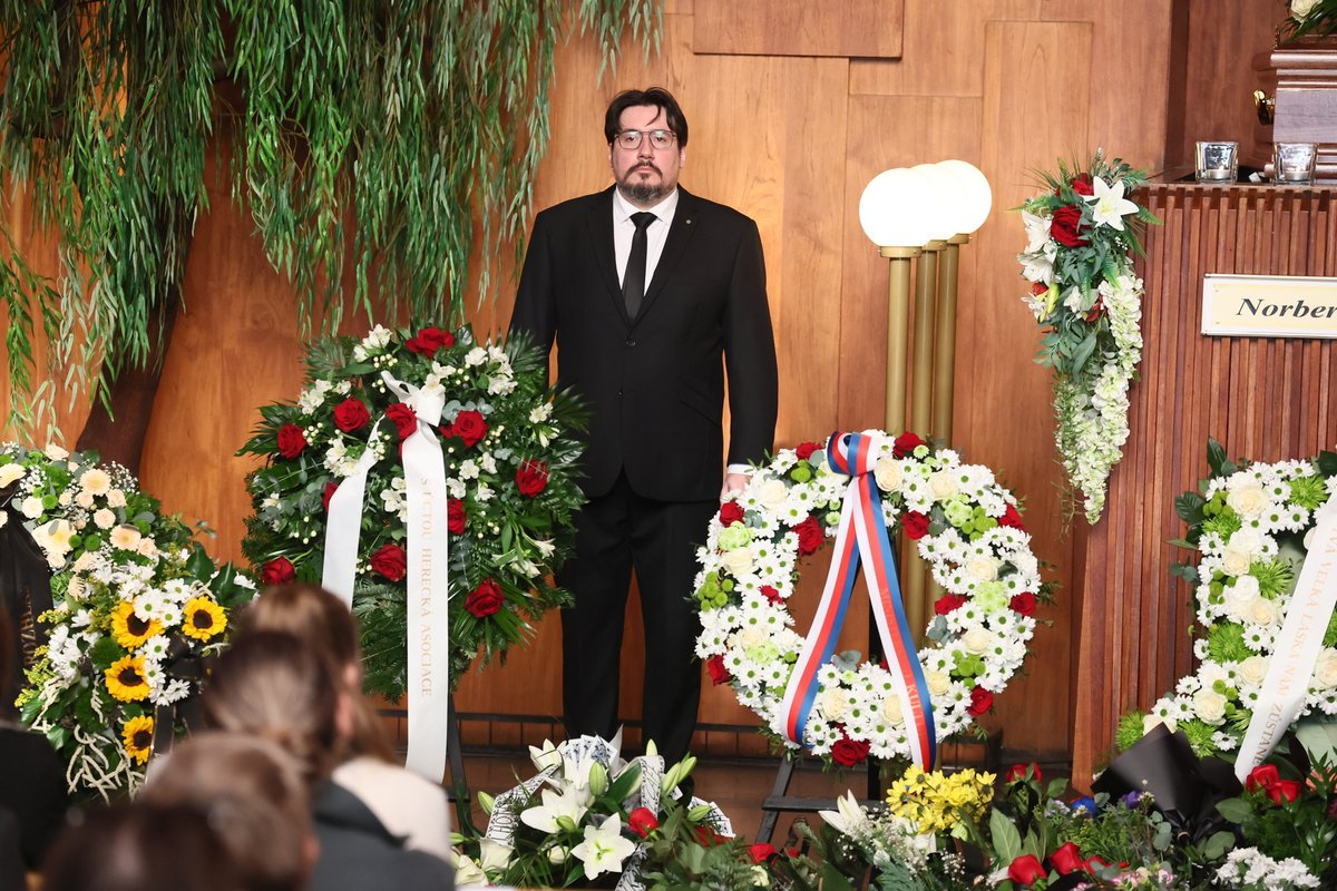 Pohřeb Norberta Lichého - Vladimír Polák