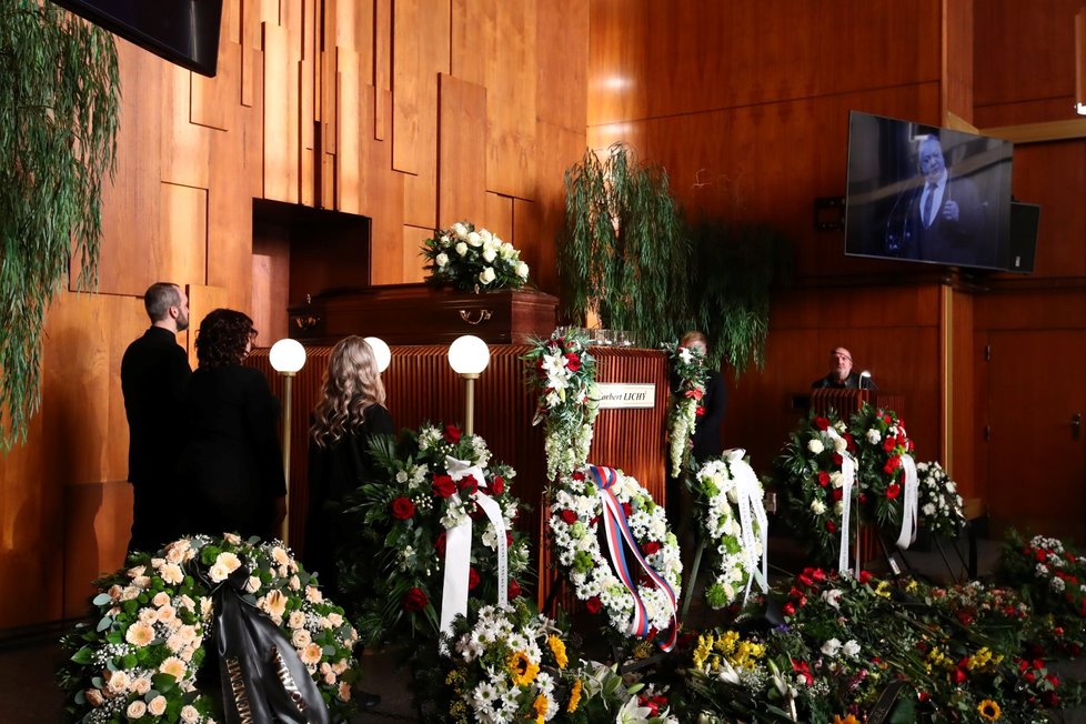 Pohřeb Norberta Lichého