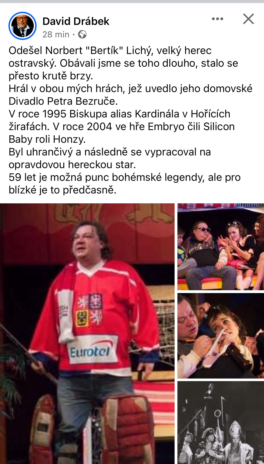 Zemřel Norbert Lichý