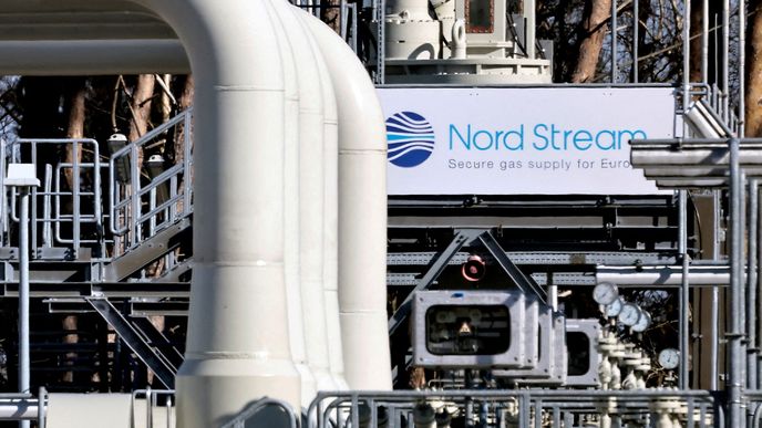 Vyústění plynovodu Nord Stream 1 na pevninu v německém Lubminu