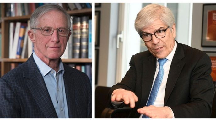 Nobelovu cenu za ekonomii 2018 získali ekonomové William Nordhaus a Paul Romer