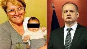 Do případu malé Maxine, kterou odebrali rodičům, se vložil prezident Slovenska Andrej Kiska.