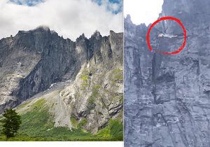 Čeští horolezci zemřeli na nejvyšší evropské skalní stěně.