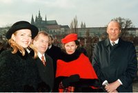 Král Harald (†89) a Česko: Potkal se s Havlem, Olgou i Dagmar. A přijal Klause či Pavla