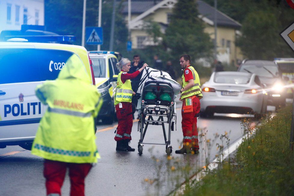 Útok na mešitu v Norsku: Nejméně jeden člověk utrpěl zranění při střelbě v mešitě poblíž norského hlavního města Oslo. (10.8.2019)